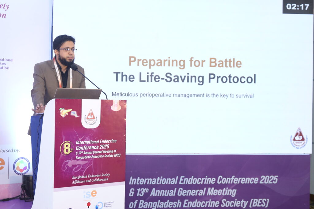 dr syed azmal mahmood hormone specialist dhaka bes conference